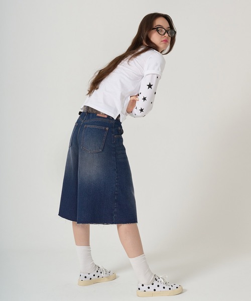 TINA：JOJUN（ティーナジョジュン） ハーフパンツ ジーンズ デニム