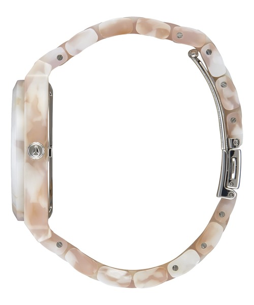 NIXON（ニクソン） アナログ腕時計 FREE ゴールド×ブラウン レディース