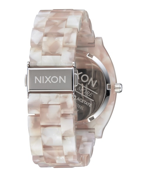 NIXON（ニクソン） アナログ腕時計 FREE ゴールド×ブラウン レディース