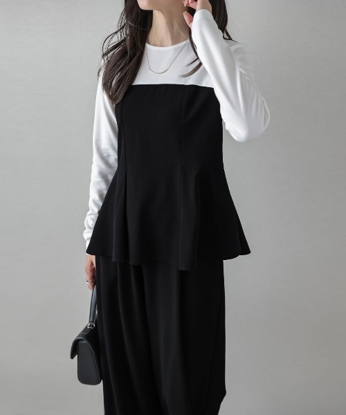 SUGAR BISKET（シュガービスケット） セットアップ ドッキングペプラム