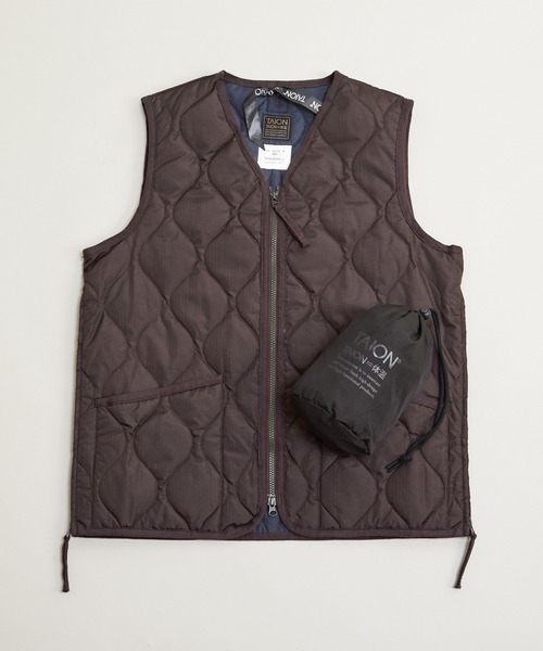 TAION（タイオン） ダウンベスト ベスト 「TAION/タイオン」ミリタリー