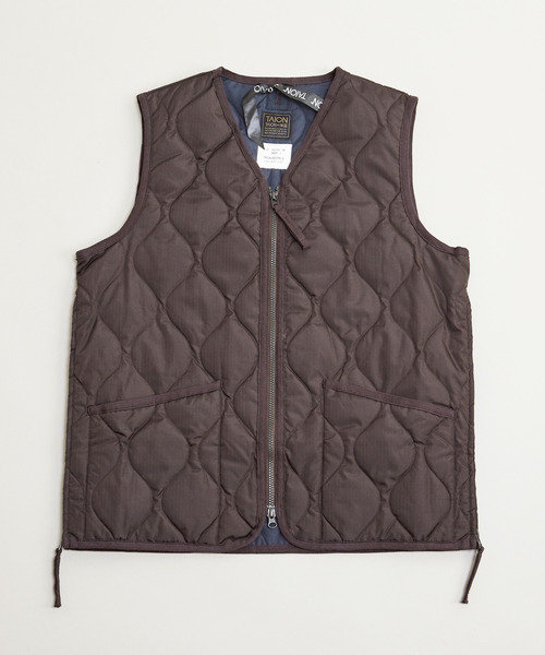 TAION（タイオン） ダウンベスト ベスト 「TAION/タイオン」ミリタリー