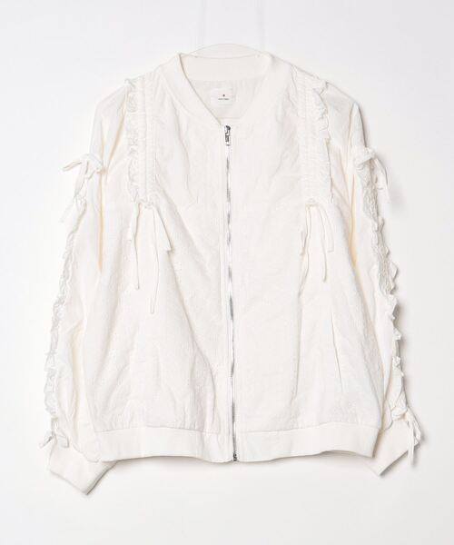 merry jenny（メリージェニー） ブルゾン FREE オフホワイト