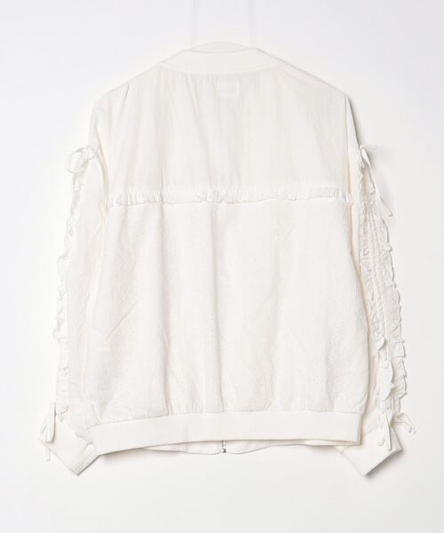 merry jenny（メリージェニー） ブルゾン FREE オフホワイト