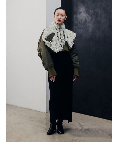 UN3D.（アンスリード） ブルゾン アウター BIG BOA FLAP DOCKING BZ