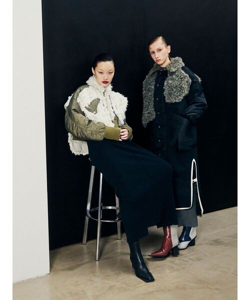 UN3D.（アンスリード） ブルゾン アウター BIG BOA FLAP DOCKING BZ