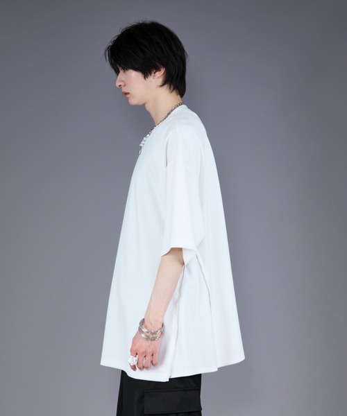 「Ellno Loset」 半袖Tシャツ LARGE オフホワイト メンズ_画像7