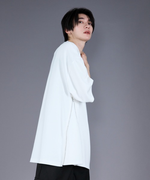 「Ellno Loset」 半袖Tシャツ LARGE オフホワイト メンズ_画像9