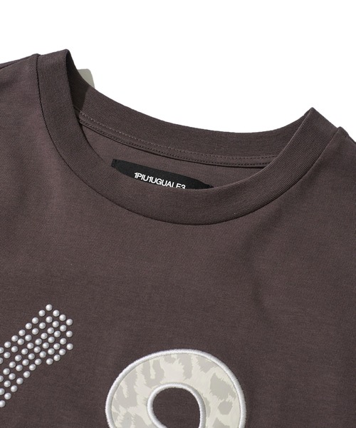 「1PIU1UGUALE3 RELAX 」 半袖Tシャツ X-LARGE ブラック メンズの画像4