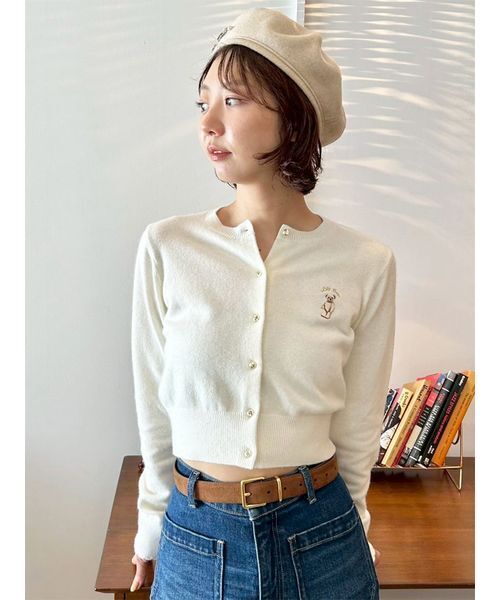 LILY BROWN（リリーブラウン） 帽子 ベレー帽 「L.B CANDY STOCK