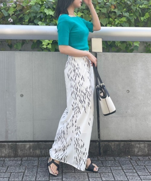 FRAY I.D（フレイ・アイディー） ロングスカート 0 ホワイト