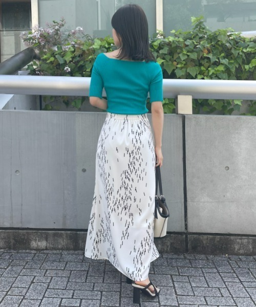 「FRAY I.D」 ロングスカート 0 ホワイト レディース_画像6