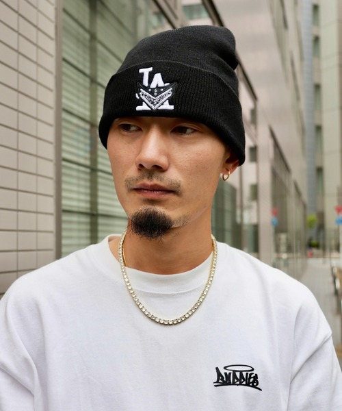 ARCHIVER ニット帽 ニットキャップ 「Bz」GANGSTAR ビーニー ニット帽
