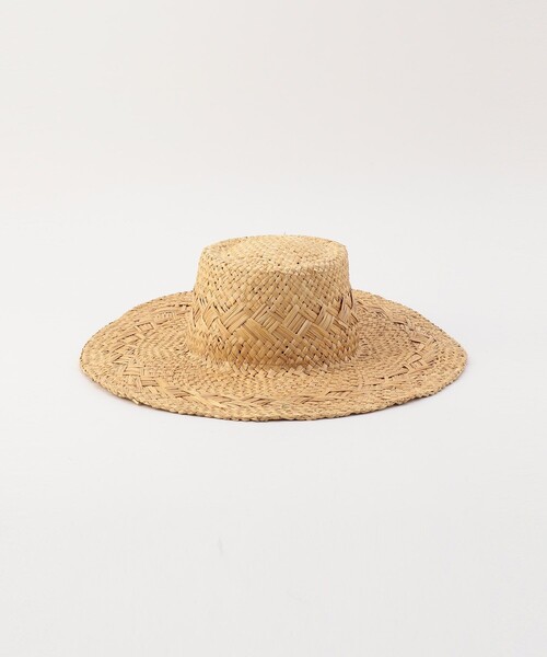 「SUBLIME」 ストローハット ONE SIZE ベージュ レディース_画像8