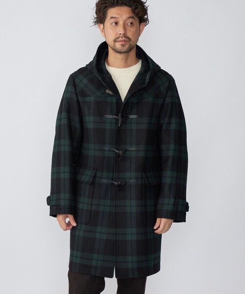 SHIPS（シップス） ダッフルコート SMALL ダークブルー メンズ