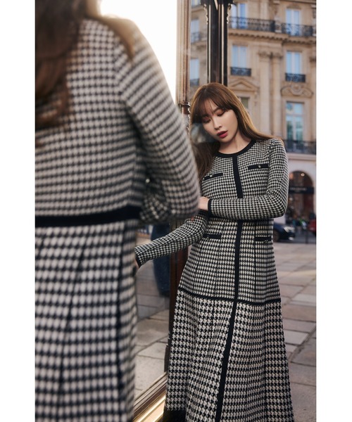 Her lip to ニットワンピース M ブラック レディース : ZOZOTOWN Yahoo