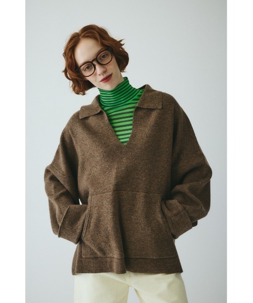 HeRIN.CYE ニット セーター Nep pullover knit tops ネッププル