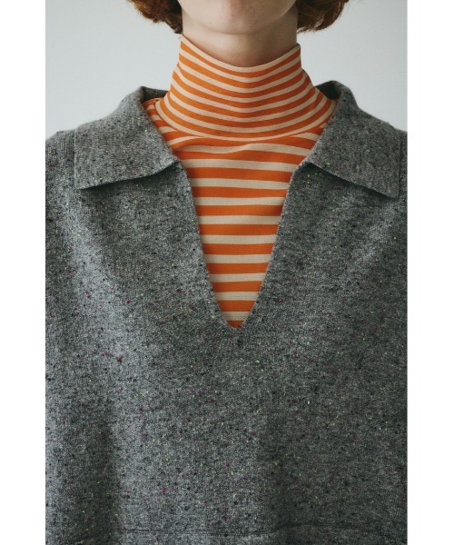 HeRIN.CYE ニット セーター Nep pullover knit tops ネッププル