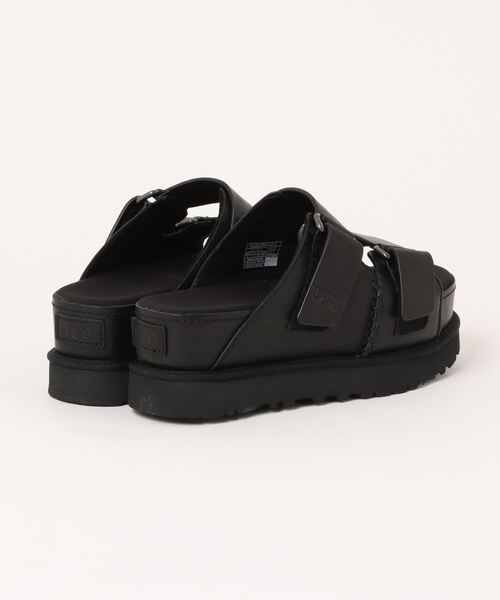 「UGG」 フラットサンダル 24cm ブラック レディース_画像2