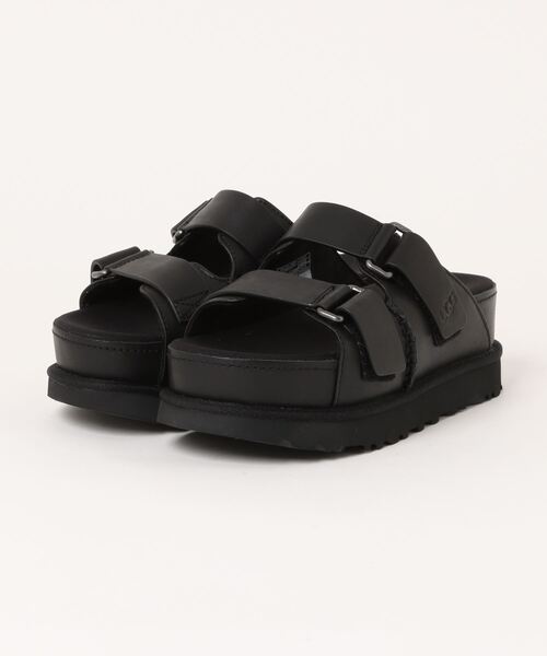 「UGG」 フラットサンダル 24cm ブラック レディース_画像4