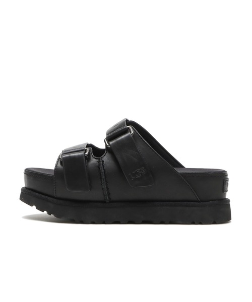 「UGG」 フラットサンダル 24cm ブラック レディース_画像5