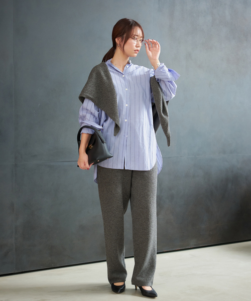 plage（プラージュ） ブラウス シャツ R'IAM ストライプシャツ