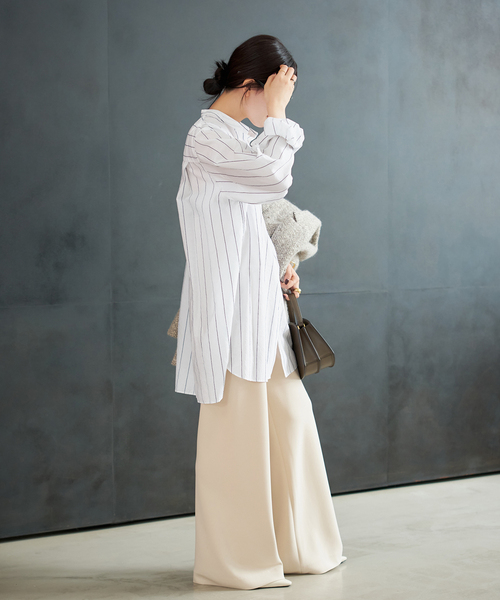 plage（プラージュ） ブラウス シャツ R'IAM ストライプシャツ