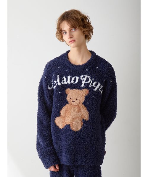 ジェラートピケ 【HOLIDAY】スノーベアジャガードプルオーバー&ロングパンツ ONLINE限定】【HOLIDAY】ジェラートスノーベアジャガードプルオーバー