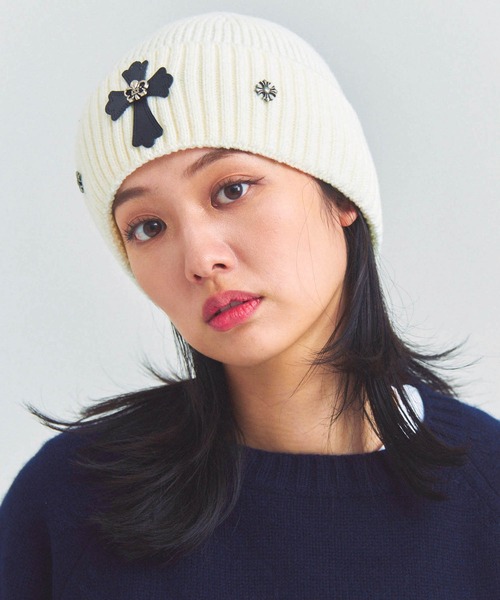 JACKROSE（ジャックローズ） ニット帽 ニットキャップ UG-クロスニット