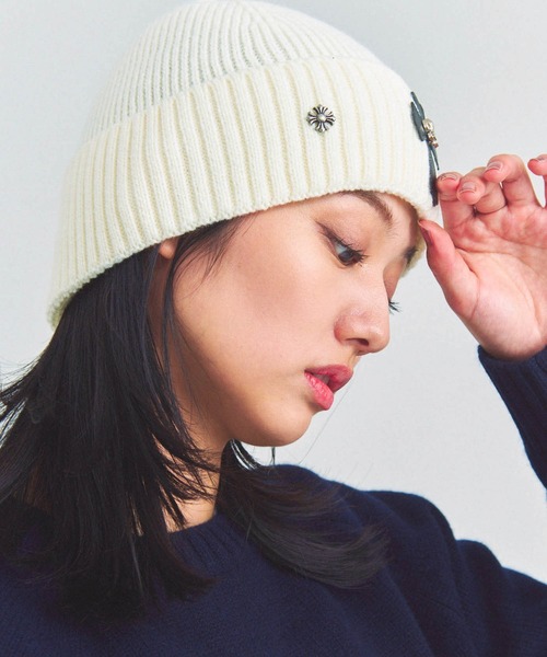 yacco0330GOLDEN ニット帽 JACKROSE（ジャックローズ） ニット帽 ニットキャップ UG-クロスニット