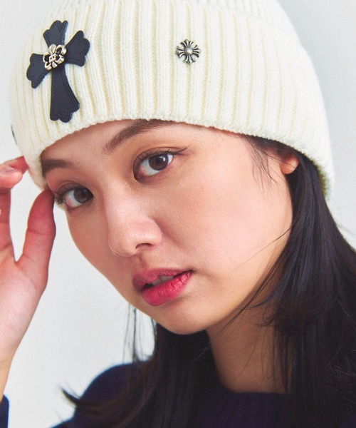 JACKROSE（ジャックローズ） ニット帽 ニットキャップ UG-クロスニット