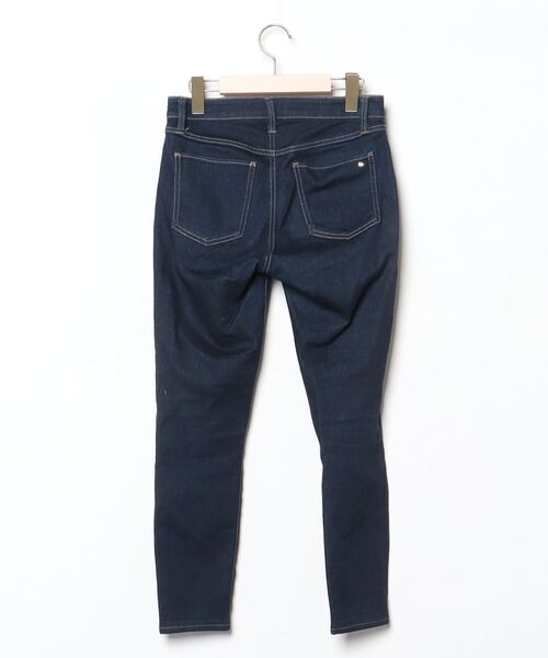 「BLUE LABEL CRESTBRIDGE」 スキニーデニムパンツ 38 ネイビー レディース_画像2