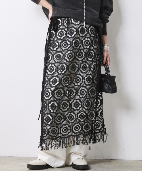 CHIC STYLE（シックスタイル） スカート レースオーバースカート