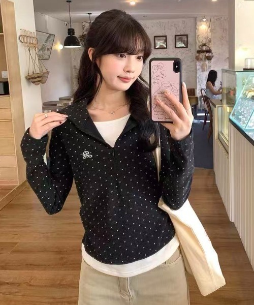 tシャツ セーラーカラーレイヤードトップス レディース | LACーVERT | 04