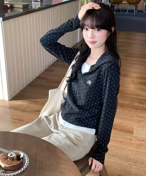 tシャツ セーラーカラーレイヤードトップス レディース | LACーVERT | 05