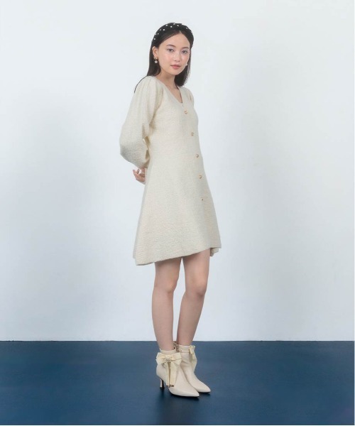 RANDA（ランダ） ブーツ 「Holiday Collection」2WAYビジューベロア