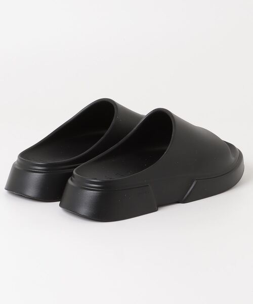 「PAES」 サンダル 25cm ブラック メンズ_画像2
