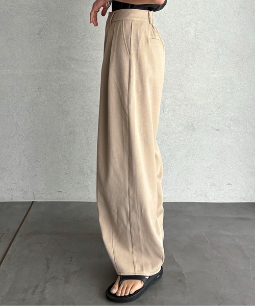 feepur（フェピュール） スラックス SMALL ベージュ レディース