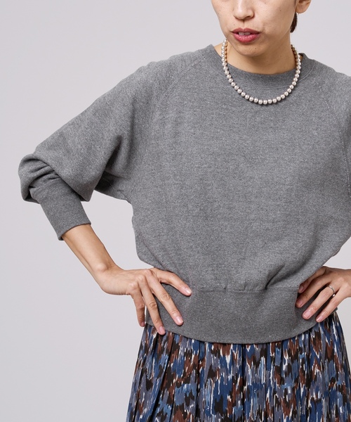 「IENA LA BOUCLE」 スウェットカットソー - グレー レディース_画像3