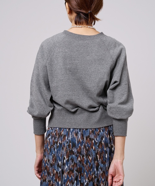 「IENA LA BOUCLE」 スウェットカットソー - グレー レディース_画像7