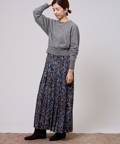 「IENA LA BOUCLE」 スウェットカットソー - グレー レディース_画像9