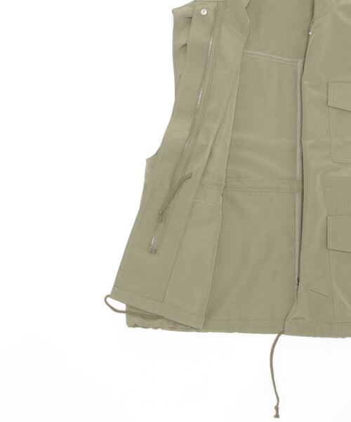 「toucher du brise」 ベスト M カーキ レディース_画像3