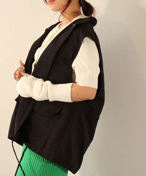 「toucher du brise」 ベスト M カーキ レディース_画像5