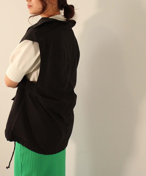 「toucher du brise」 ベスト M カーキ レディース_画像6