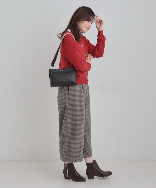 sugar lalatulle veautt オープンショルダー SHOO・LA・RUE（シューラルー） ショルダーバッグ バッグ 配色ベルトが