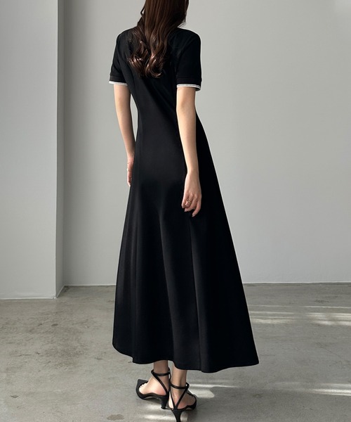 「Louere」 半袖ワンピース X-LARGE ブルー系その他 レディース_画像5