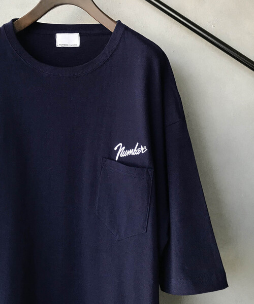 「NUMBER (N)INE」 半袖Tシャツ 2 ホワイト メンズ_画像2