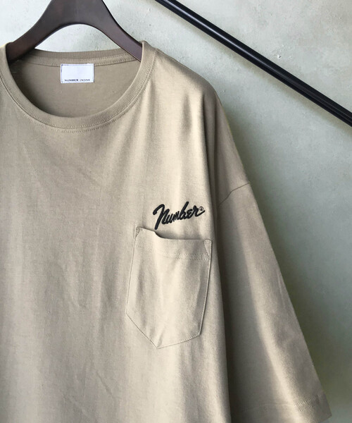 「NUMBER (N)INE」 半袖Tシャツ 2 ホワイト メンズ_画像3
