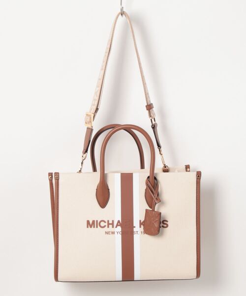 「MICHAEL KORS」 2WAYバッグ FREE ベージュ レディース_画像5