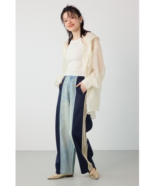 ジーンズ デニム デニムパンツ カスタムトラックDENIMパンツ レディース メンズの画像